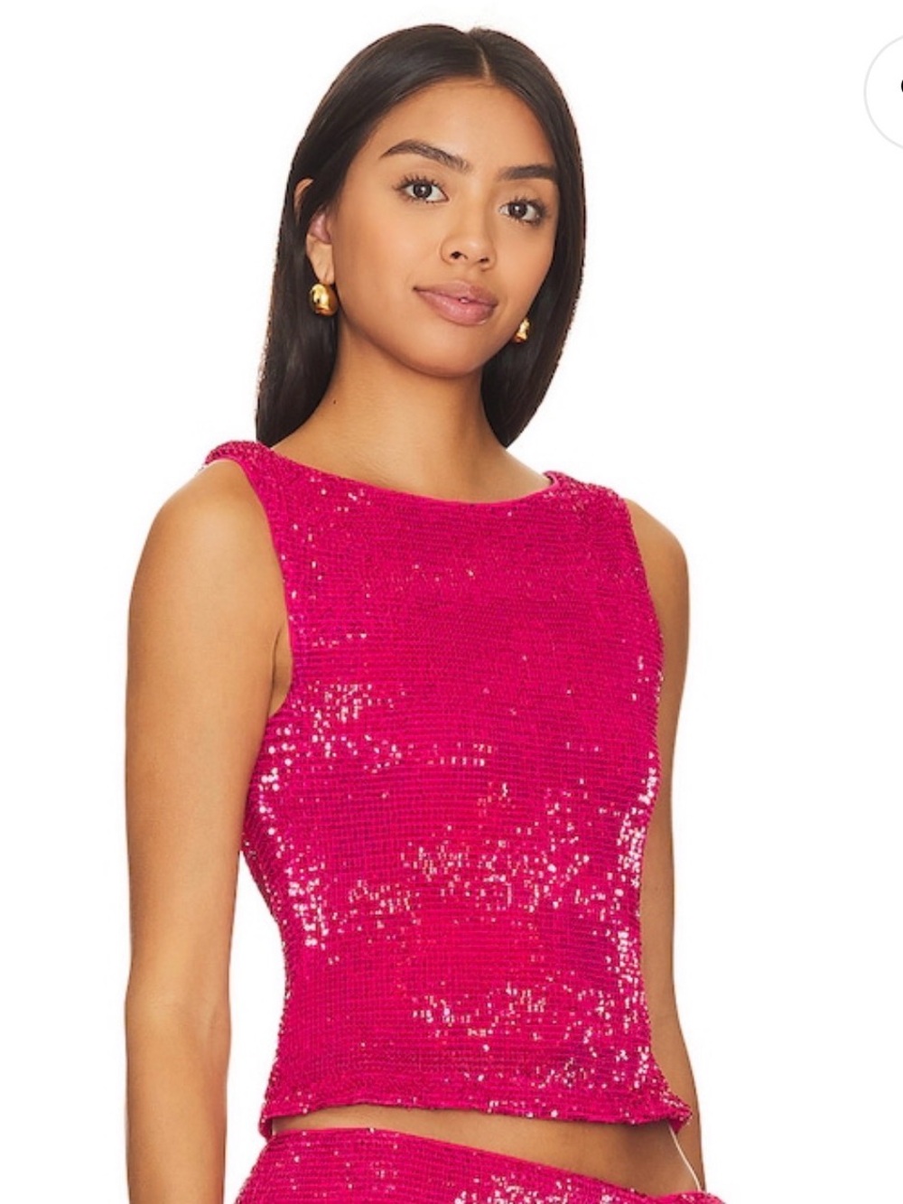 Lovers + Friends Selma Top in Magenta